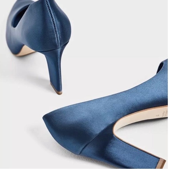 🎁5/100🎁 Zara satin heels - Picture 2 of 8
